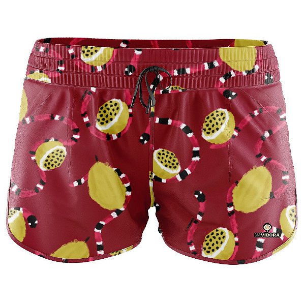 Shorts Praia Feminino Estampado LaVíbora - Snake