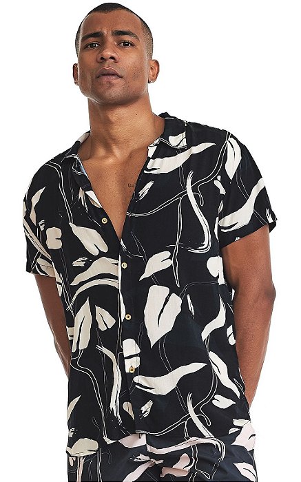 Camisa Masculina Estampada Viscose LaVíbora | Sense - LaVíbora: Shorts  Masculinos de Praia, Roupas e mais!