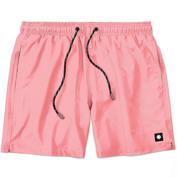 Shorts Microfibra Elastano Mega Confortável Lightweight Soft Pink