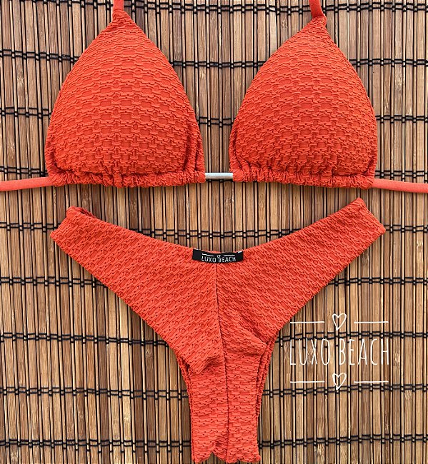 BIQUÍNI GRÉCIA ASA DELTA TERRACOTA