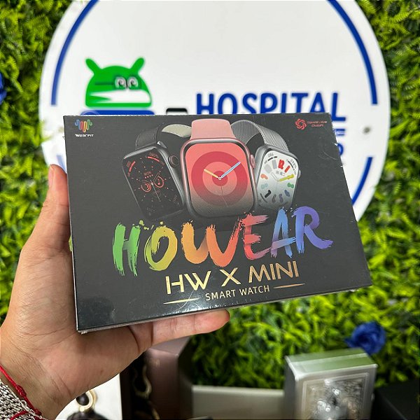 Relógio Smartwatch Howear Hw x Mini 3 pulseiras