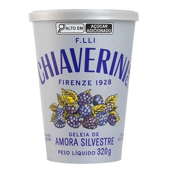 GELEIA DE AMORA SILVESTRE - CHIAVERINI - IT - 320G