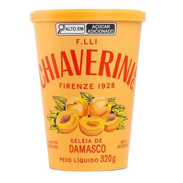 GELEIA DE DAMASCO - CHIAVERINI - IT - 320G