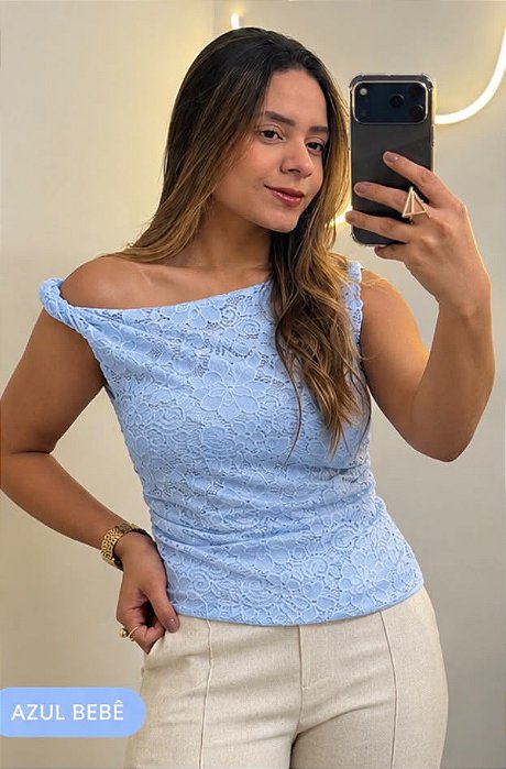 BLUSA RENDADA