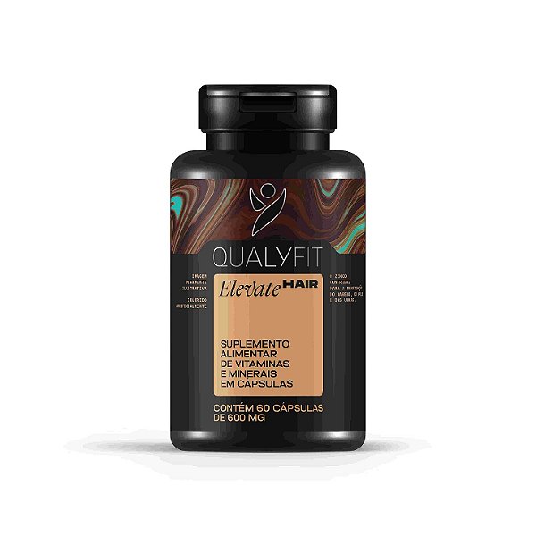 Elevate Hair - 60 cápsulas - Tratamento Capilar
