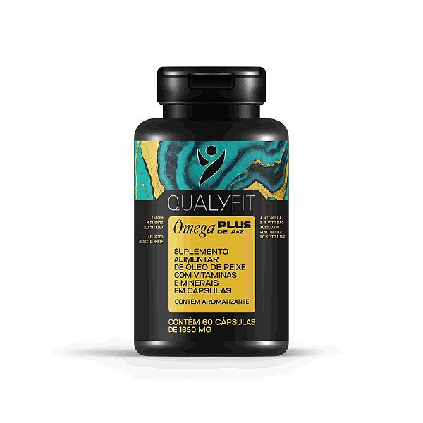 Ômegla 3 PLUS de A-Z -60 Cápsulas - Coração e Cerebro