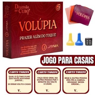 Volúpia Jogo Prazer Além do Toque Diversão ao Cubo