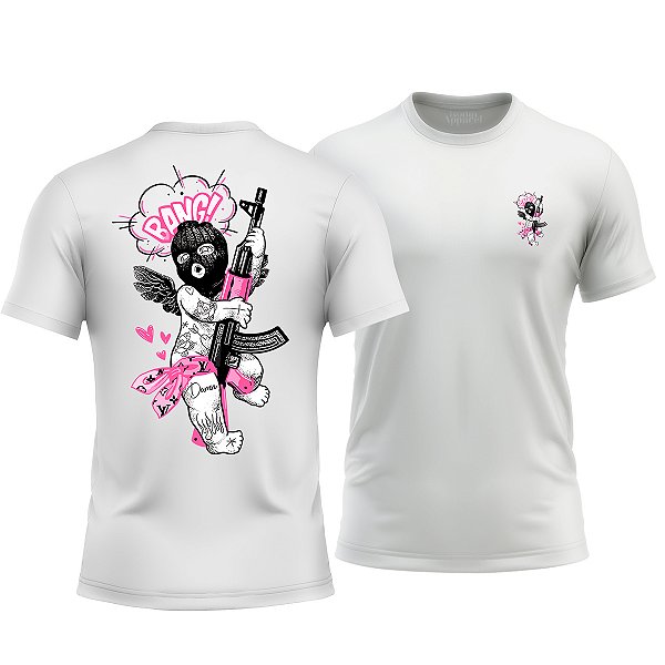 Camiseta Militar Bang Ronin Apparel com Estampa nas Costas
