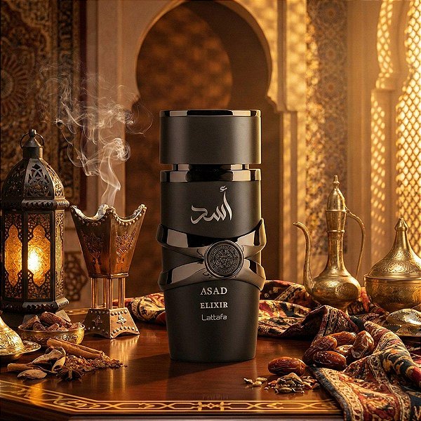 Perfume Lattafa Asad Elixir Eau de Parfum Masculino 100ml
