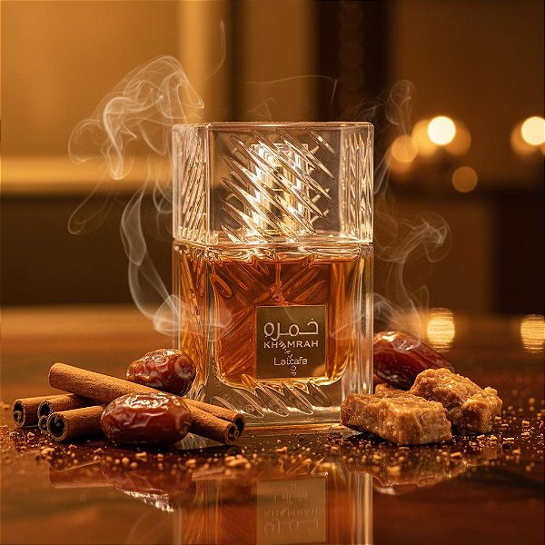 Perfume Lattafa Khamrah Eau de Parfum Unissex 100ml