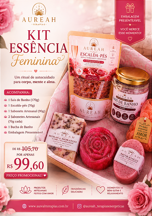🌸 KIT ESSÊNCIA FEMININA