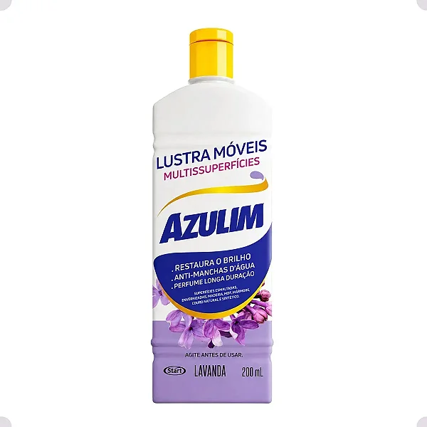 Lustra Móveis Azulim Lavanda 200ml