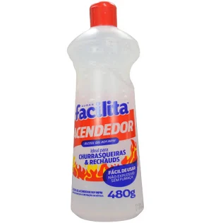 Facilita Álcool Gel Acendedor 480g