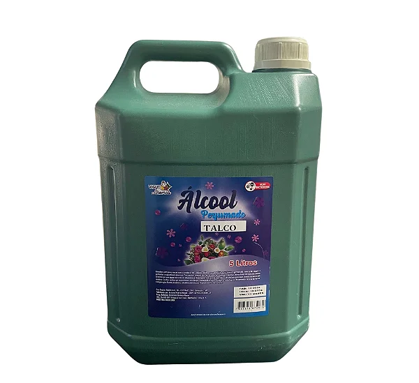 Álcool Perfumado Talco 5L Vigut