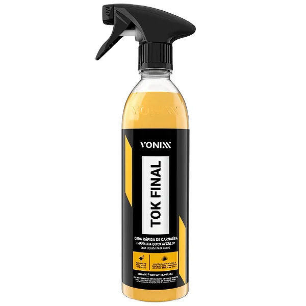 TOK FINAL 500 ML VONIXX Cera Carnauba Protecao Automotiva