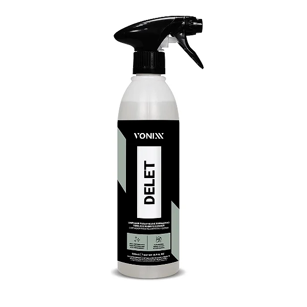 Delet 500ML Vonixx Limpador Para Pneus Borrachas Plasticos E Lanternas