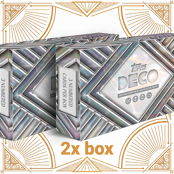 [Break X] 2025-26 Topps Deco UCC - 2x Hobby Box - 2 Autos Garantidos - Escolha seu time/jogador