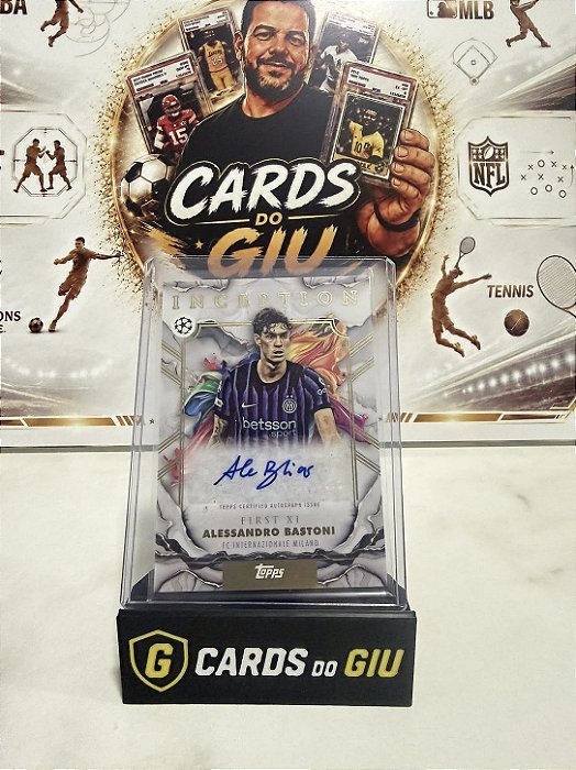 2025-26 Topps Inception UCC - Bastoni Autograph