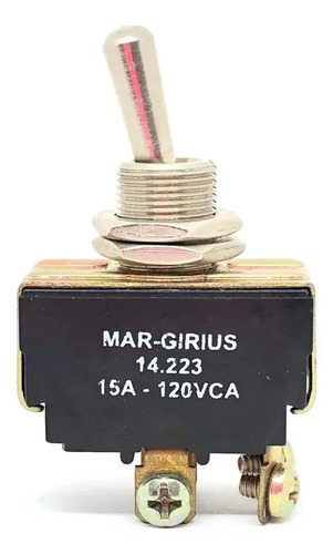 Chave Alavanca Lig/des 14223 Bipolar 4t 15a Margirius