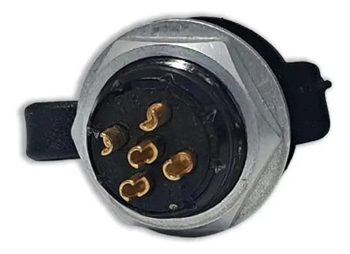 CONECTOR BASE REDONDA M32 18 VIAS MACHO 10A