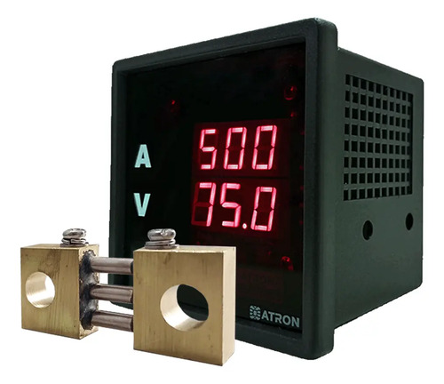 Kit - Voltimetro Amperimetro Vas-957 + Shunt 500a X 75mv