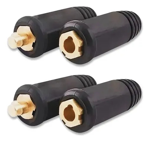 Kit 2 Peças Engate Rápido 9mm Para Cabo