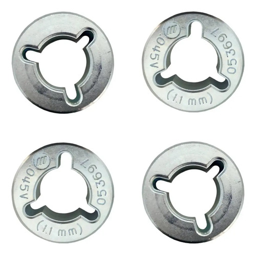 Kit 4 Pecas - Roldana / Rolo Guia 1.1mm Miller