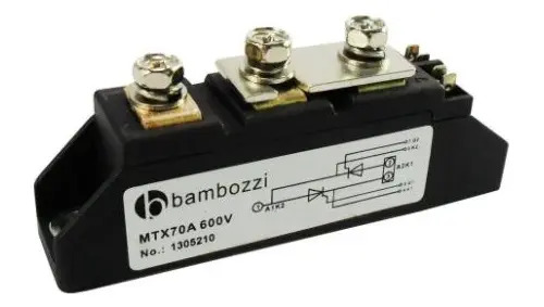 Módulo Tiristor Mtx 70a 600v - Bambozzi - 30033