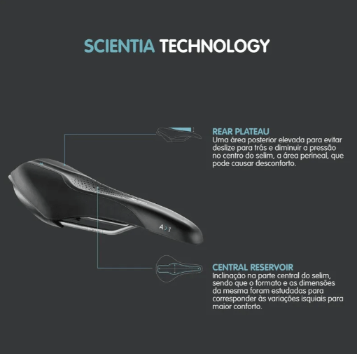 Selim Selle Royal Unissex Scientia Athletic A1