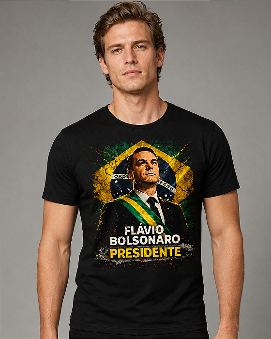 Camiseta Flávio Bolsonaro Presidente