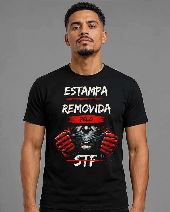 Camiseta Estampa Removida pelo STF
