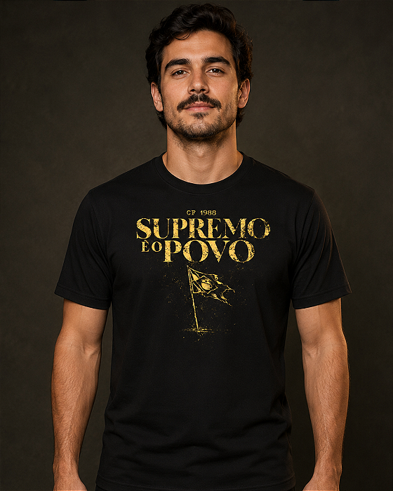 Camiseta Supremo é o Povo