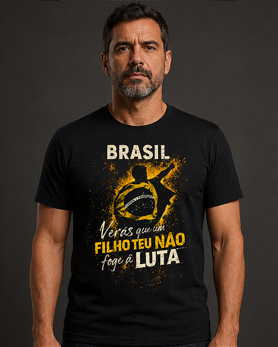 Camiseta Verás Que Um Filho Teu Não Foge à Luta