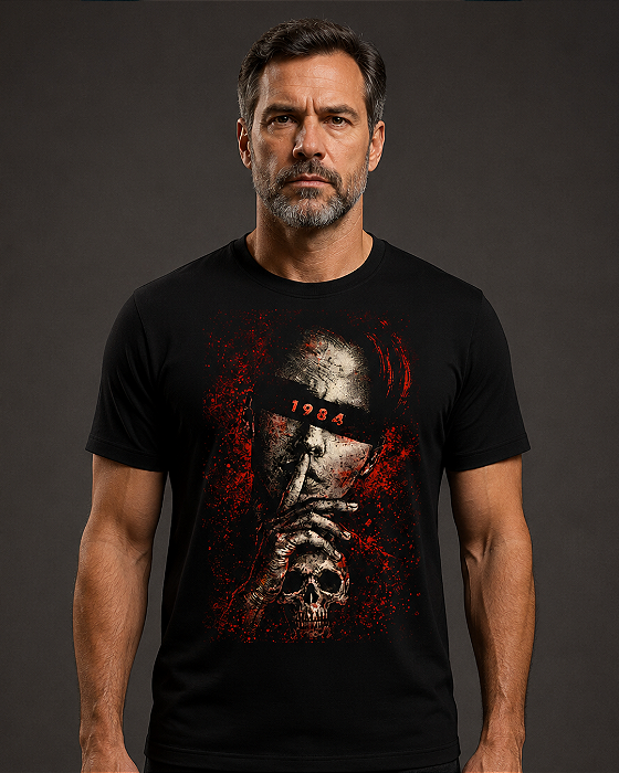 Camiseta 1984 — Censura e Vigilância