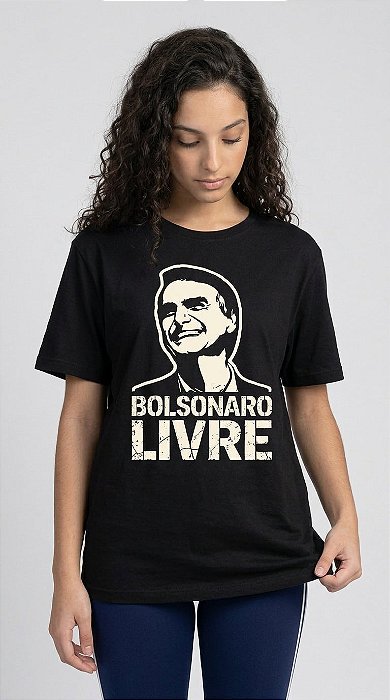 Camiseta Feminina Bolsonaro Livre