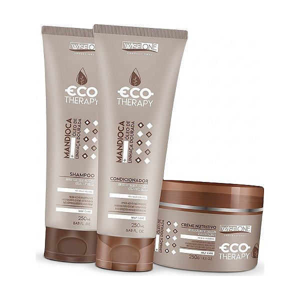 Eco Therapy Mandioca + Óleo de Linhaça Kit