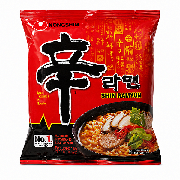 Macarrão Instantâneo Sabor Shin Ramyun 120g