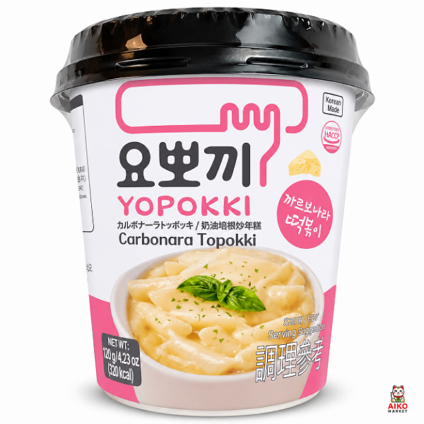 Tteokbokki Coreano Sabor Carbonara 120g – Copo