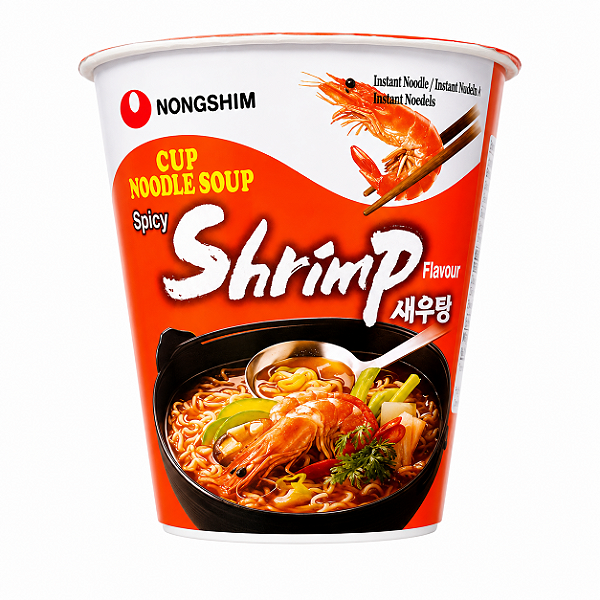 Macarrão Instantâneo Sabor Camarão 67g – Copo