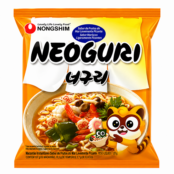Macarrão Instantâneo Sabor Neoguri Mild 120g
