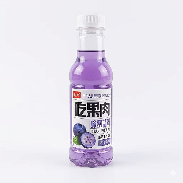 Bebida Sabor Blueberry com Mel e Gelatina 450ml