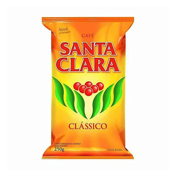 Café Santa Clara torrado e moído 250g Clássico