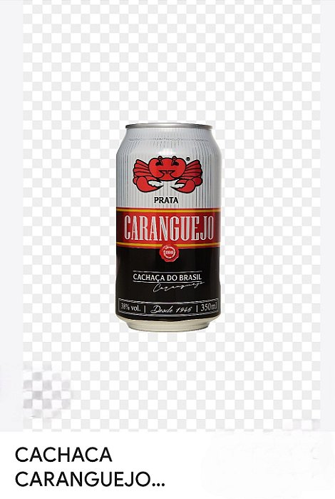 Cachaça caranguejo 350ml