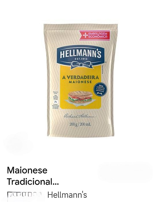 Maionese helmans