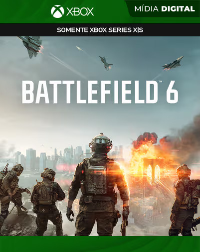 Battlefield 6 Xbox Series S|X — Jogo Midia Digital Barato