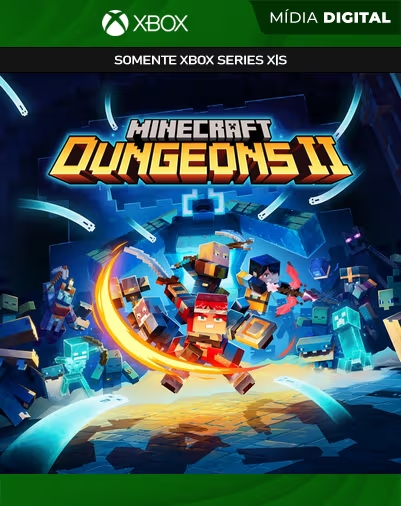 Minecraft Dungeons II Xbox Series | Jogo Midia Digital Barato