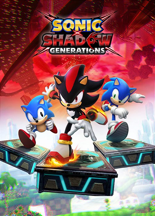 Sonic X Shadow Generations PC Steam Deluxe Edition — Mídia Digital