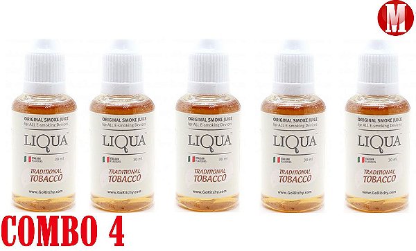 COMBO 4 - Liquido LIQUA ( 5 Unidades )