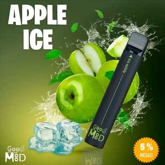 Pod Descartável Green Apple Ice 600Puffs - Good Mood