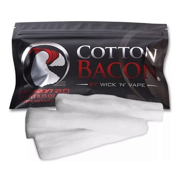 Algodão Orgânico Cotton Bacon - WICK N VAPE